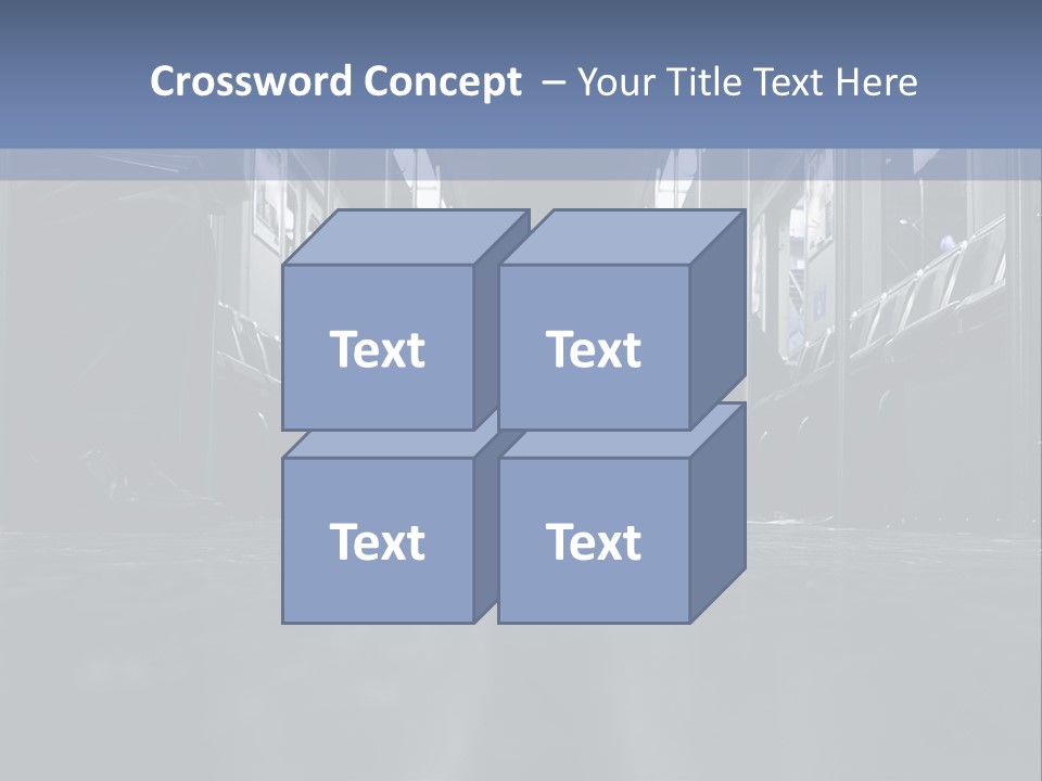 Vehicle Seat Vehicle Interior Metro PowerPoint Template