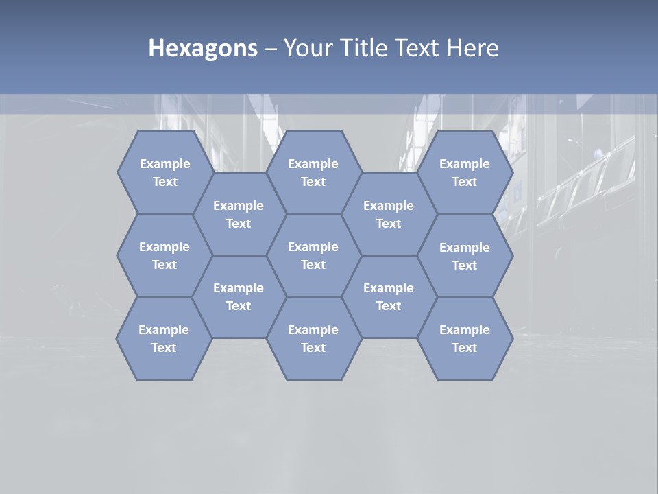 Vehicle Seat Vehicle Interior Metro PowerPoint Template