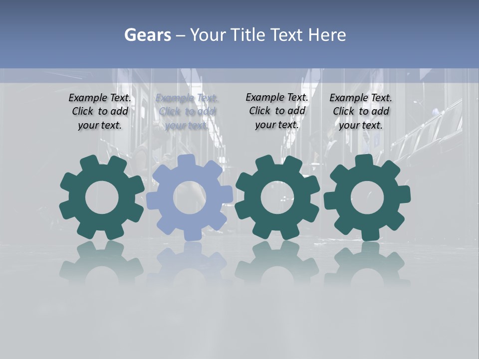 Vehicle Seat Vehicle Interior Metro PowerPoint Template