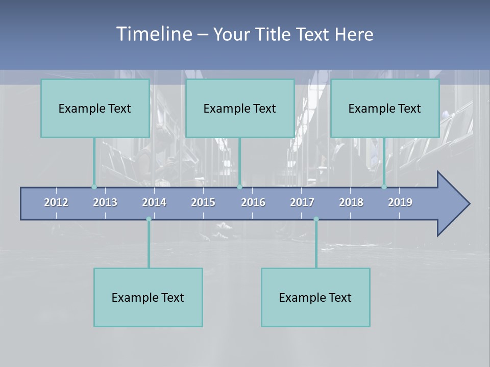 Vehicle Seat Vehicle Interior Metro PowerPoint Template