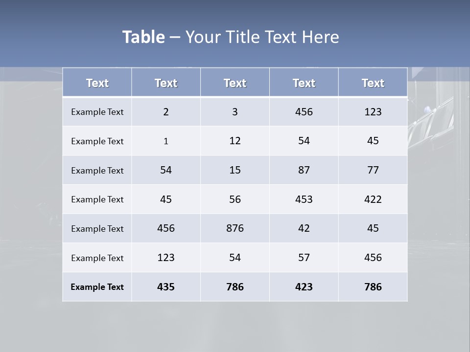 Vehicle Seat Vehicle Interior Metro PowerPoint Template