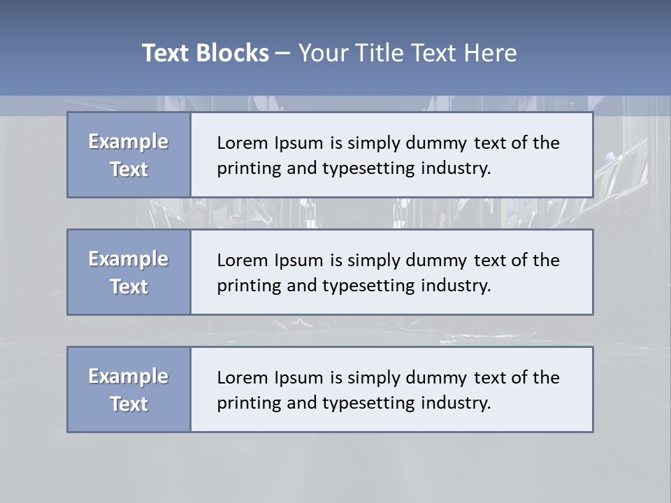 Vehicle Seat Vehicle Interior Metro PowerPoint Template