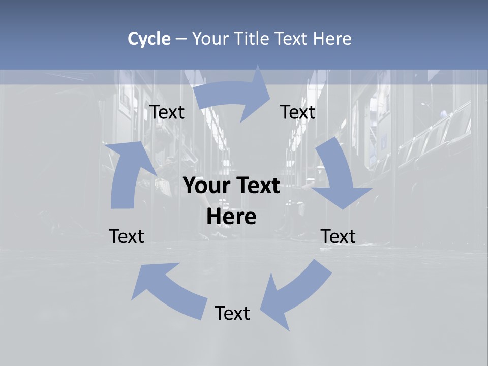 Vehicle Seat Vehicle Interior Metro PowerPoint Template