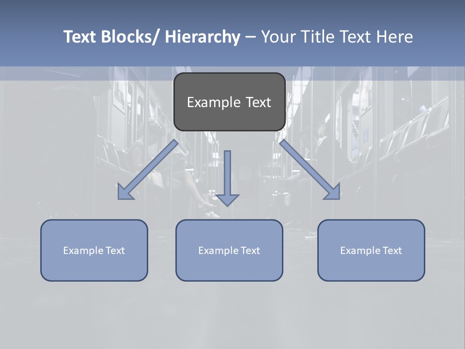 Vehicle Seat Vehicle Interior Metro PowerPoint Template