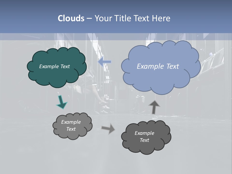 Vehicle Seat Vehicle Interior Metro PowerPoint Template