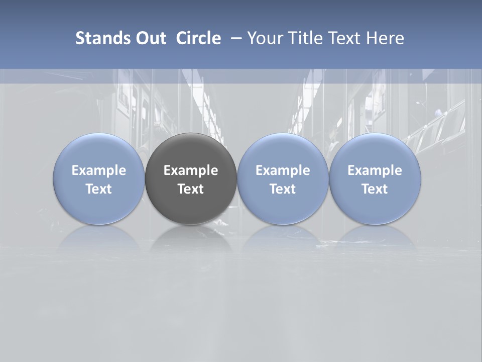 Vehicle Seat Vehicle Interior Metro PowerPoint Template