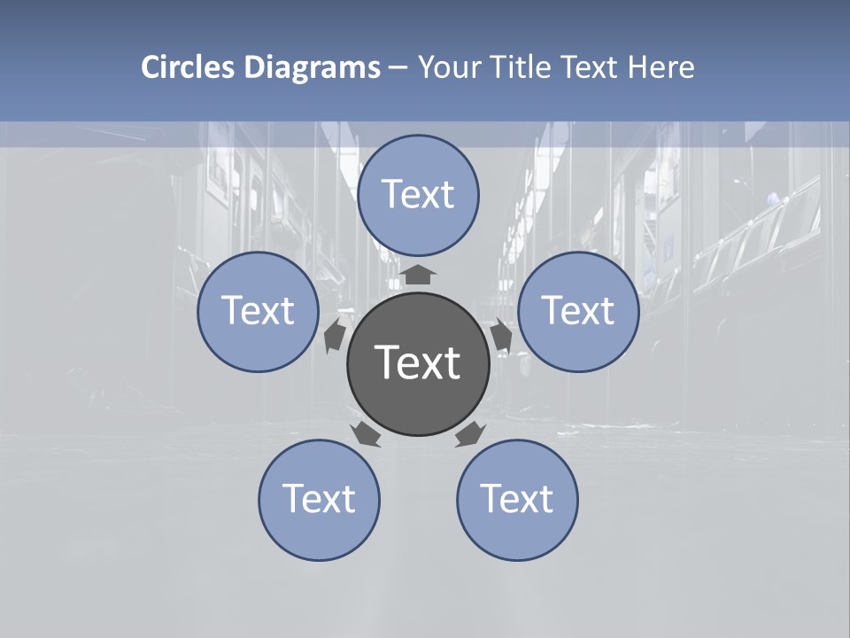 Vehicle Seat Vehicle Interior Metro PowerPoint Template