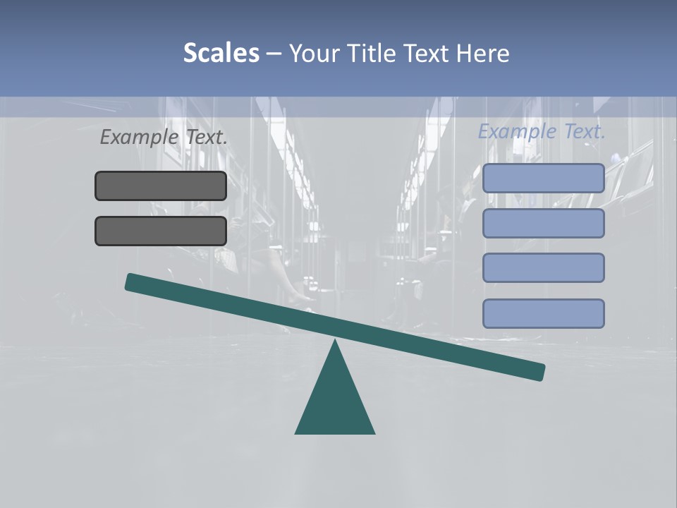 Vehicle Seat Vehicle Interior Metro PowerPoint Template
