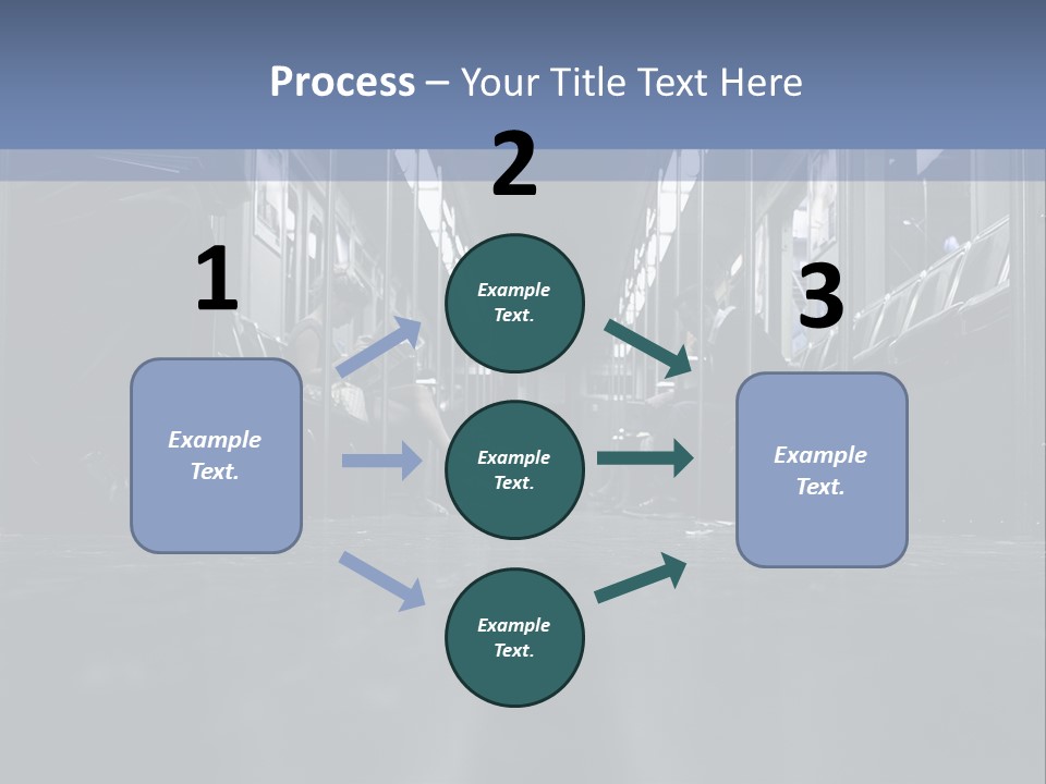 Vehicle Seat Vehicle Interior Metro PowerPoint Template