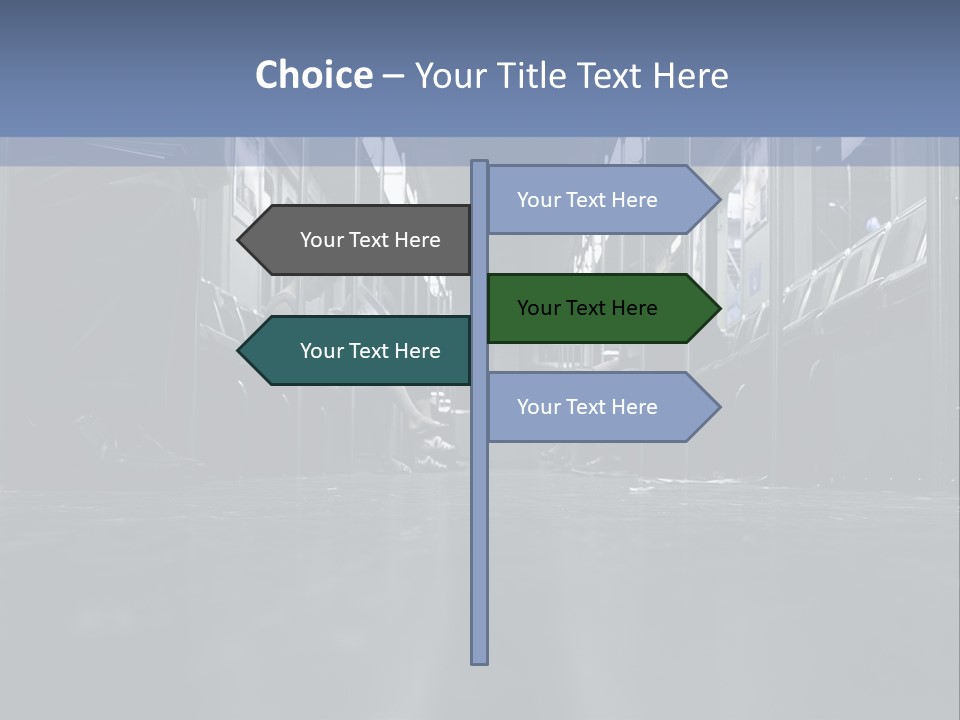 Vehicle Seat Vehicle Interior Metro PowerPoint Template