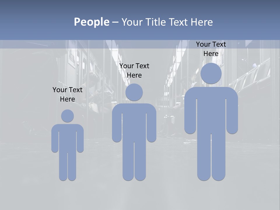 Vehicle Seat Vehicle Interior Metro PowerPoint Template