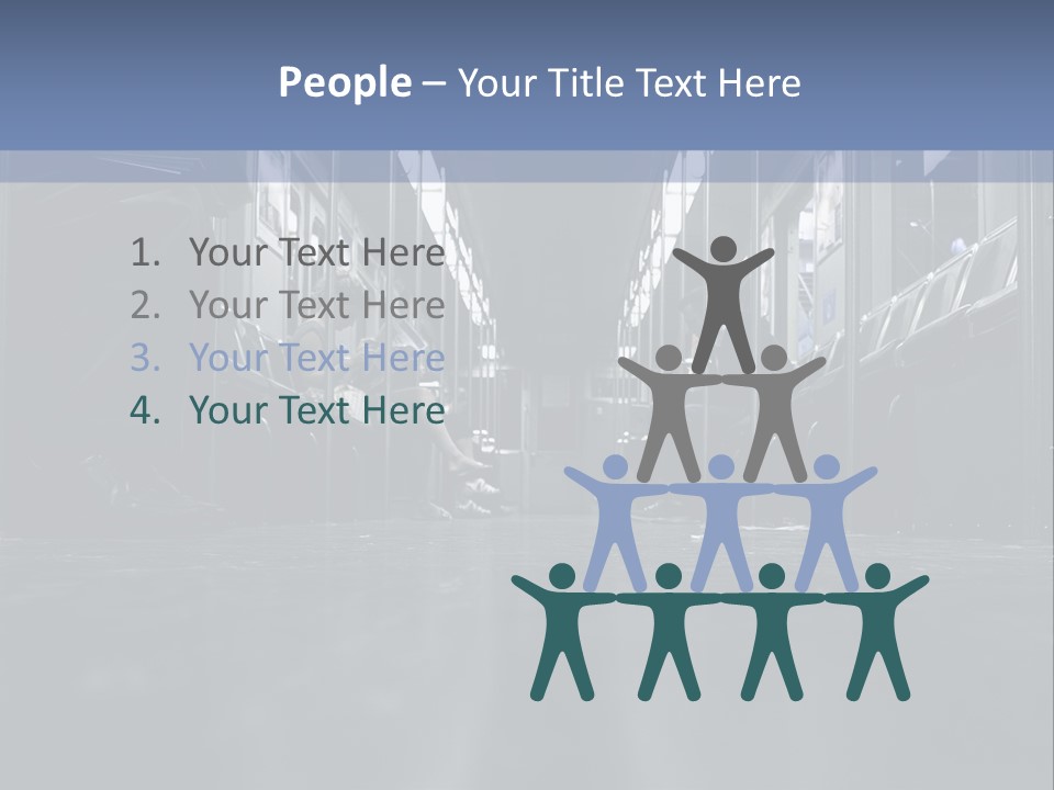 Vehicle Seat Vehicle Interior Metro PowerPoint Template