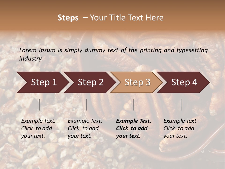 Diet Ingredients Healthy PowerPoint Template