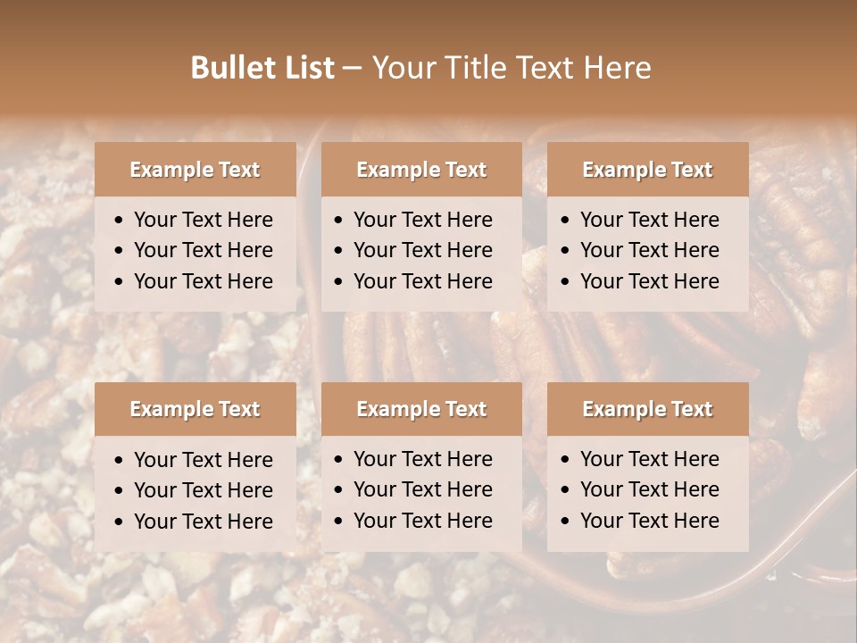 Diet Ingredients Healthy PowerPoint Template
