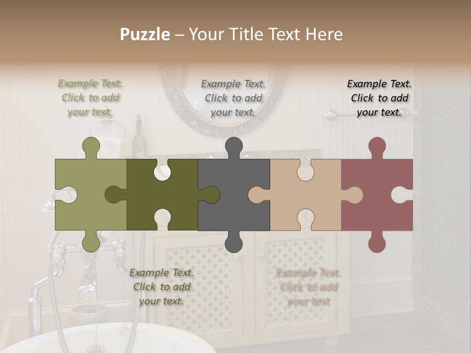 Pine Room White PowerPoint Template