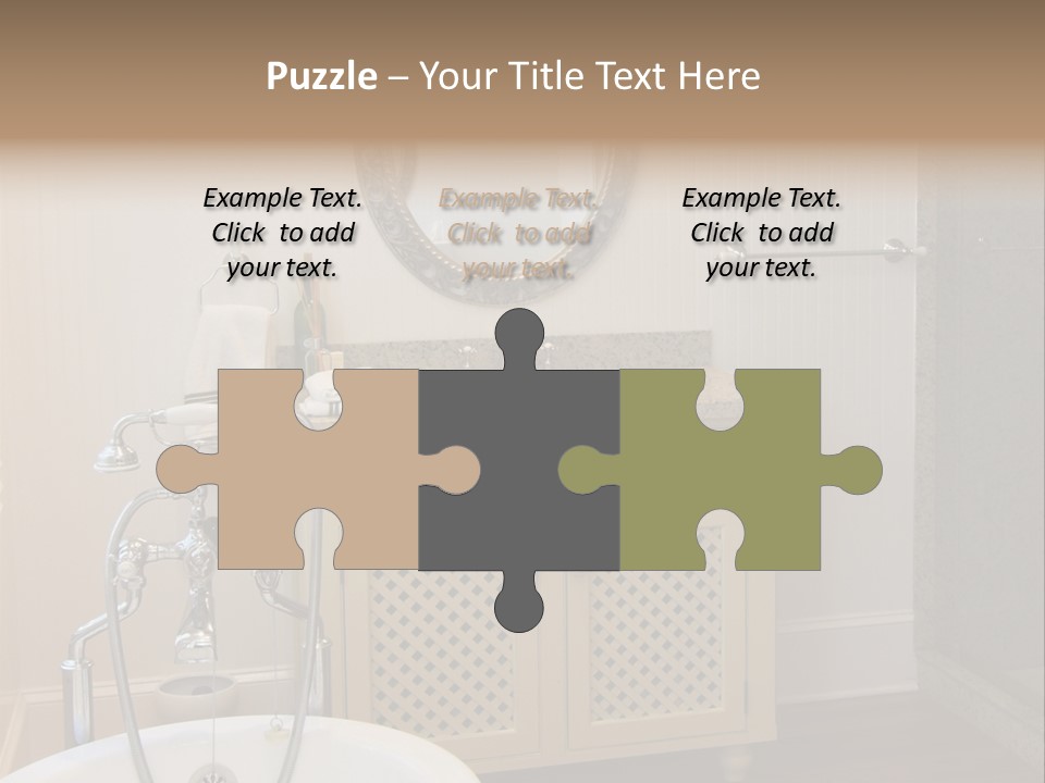 Pine Room White PowerPoint Template