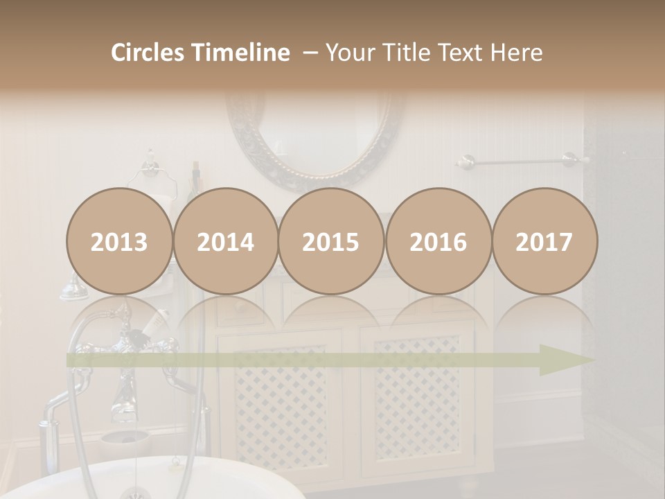 Pine Room White PowerPoint Template