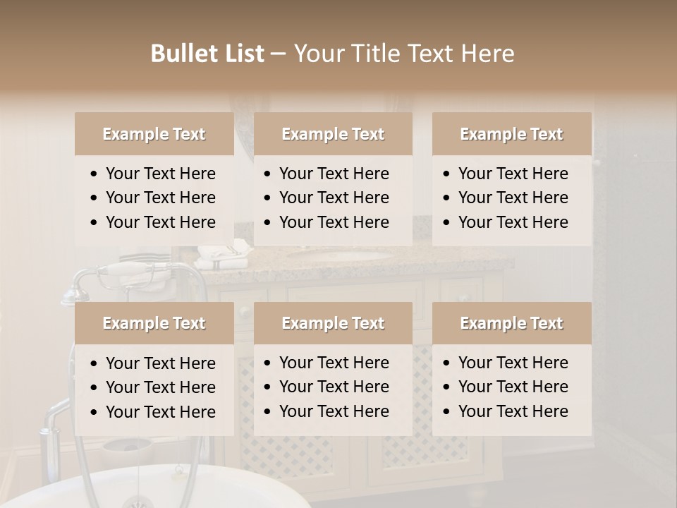 Pine Room White PowerPoint Template