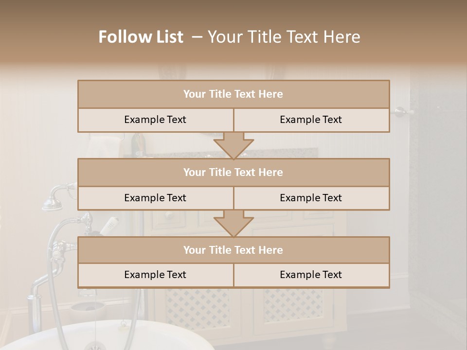 Pine Room White PowerPoint Template