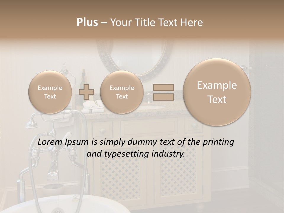 Pine Room White PowerPoint Template