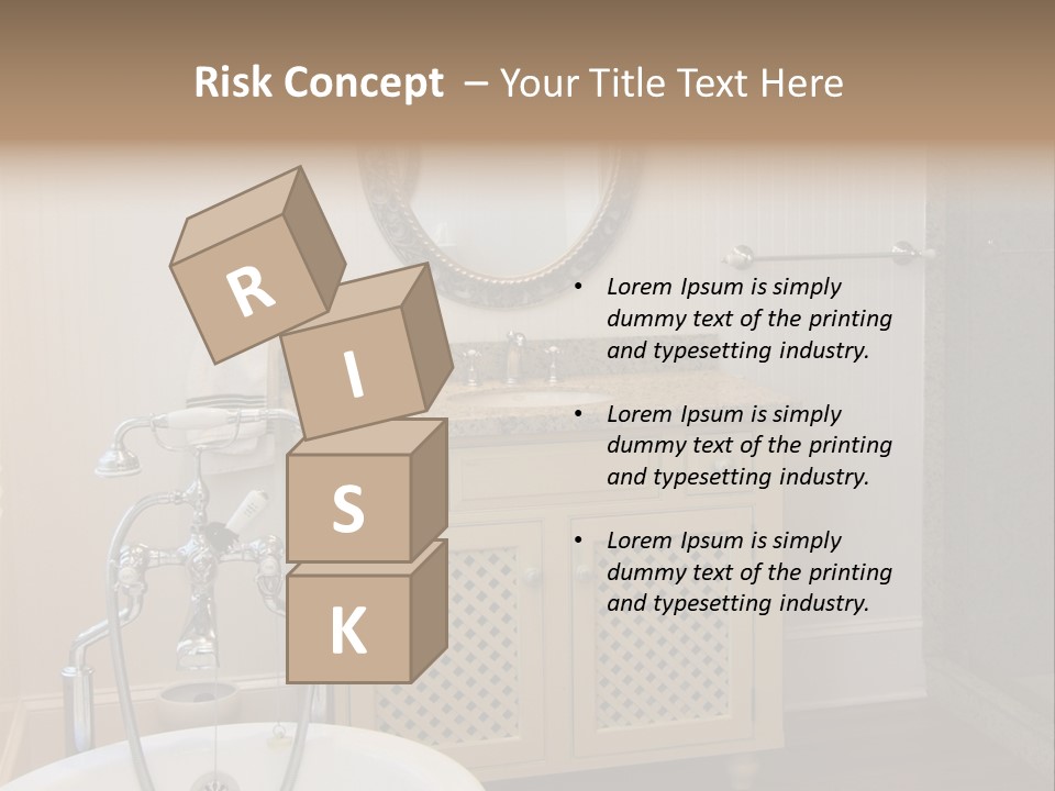 Pine Room White PowerPoint Template