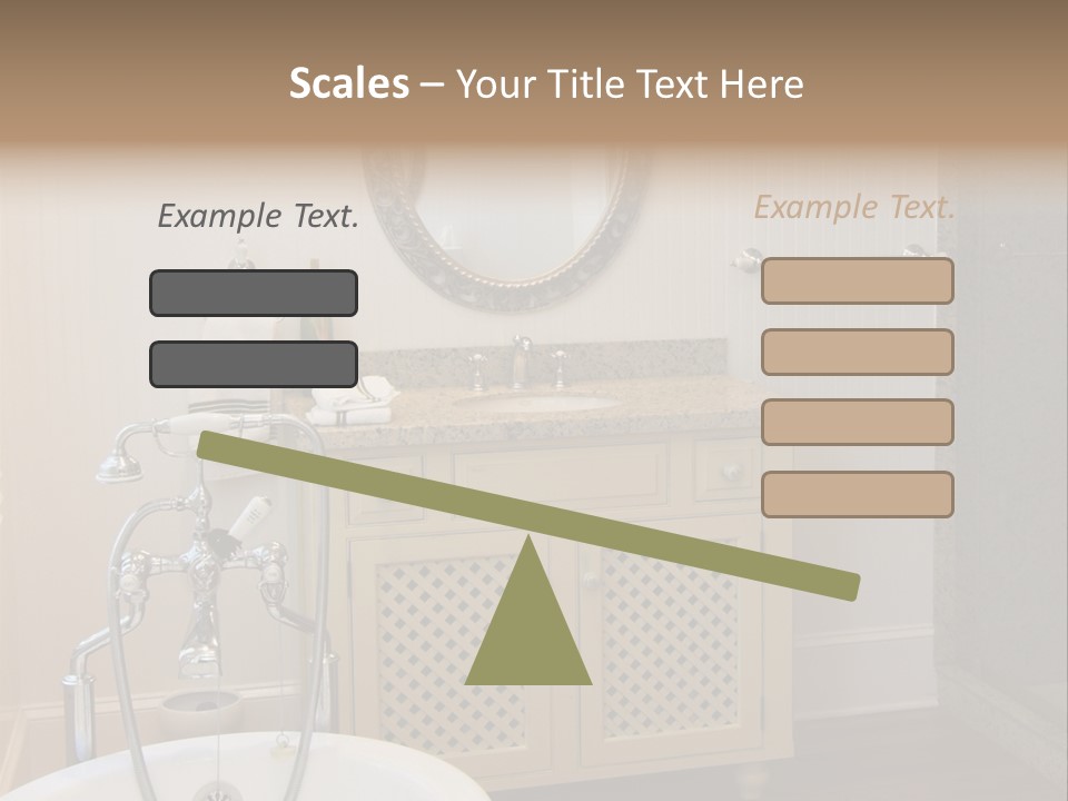 Pine Room White PowerPoint Template