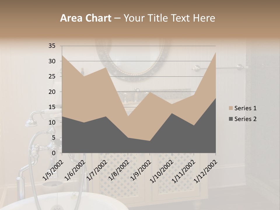 Pine Room White PowerPoint Template