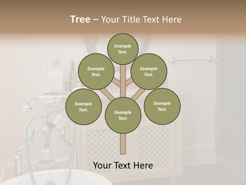 Pine Room White PowerPoint Template