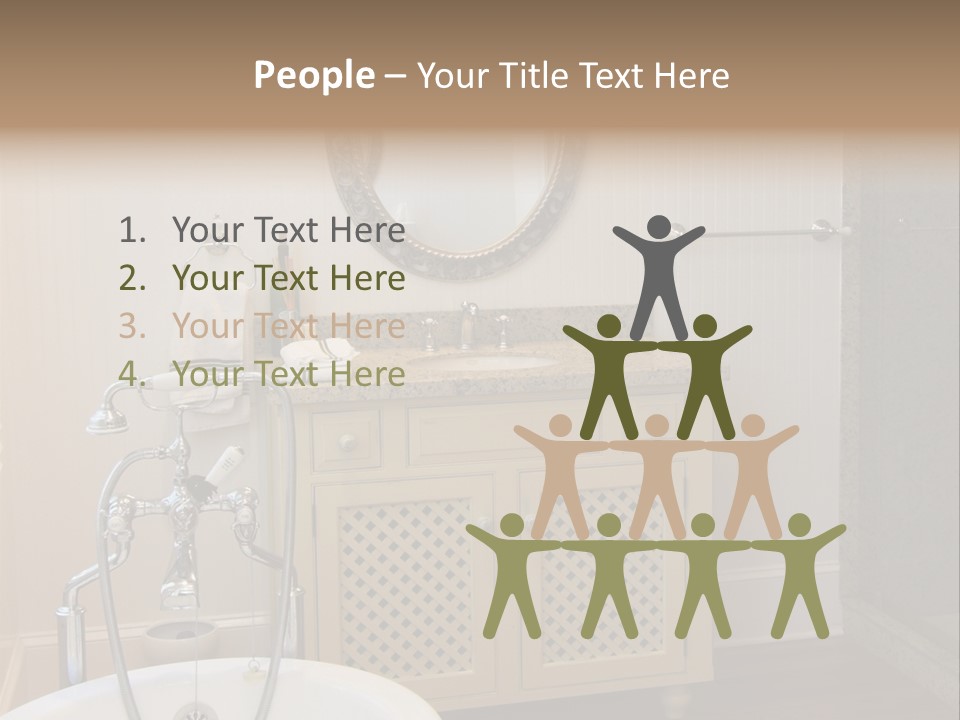 Pine Room White PowerPoint Template