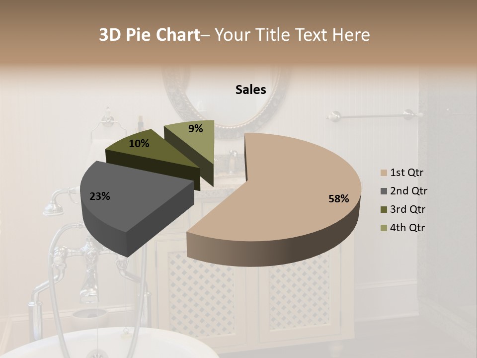 Pine Room White PowerPoint Template