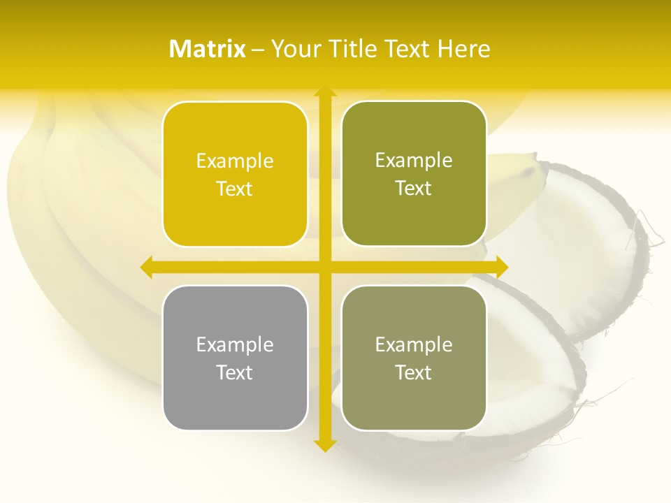 Fruit Tropical Nature PowerPoint Template