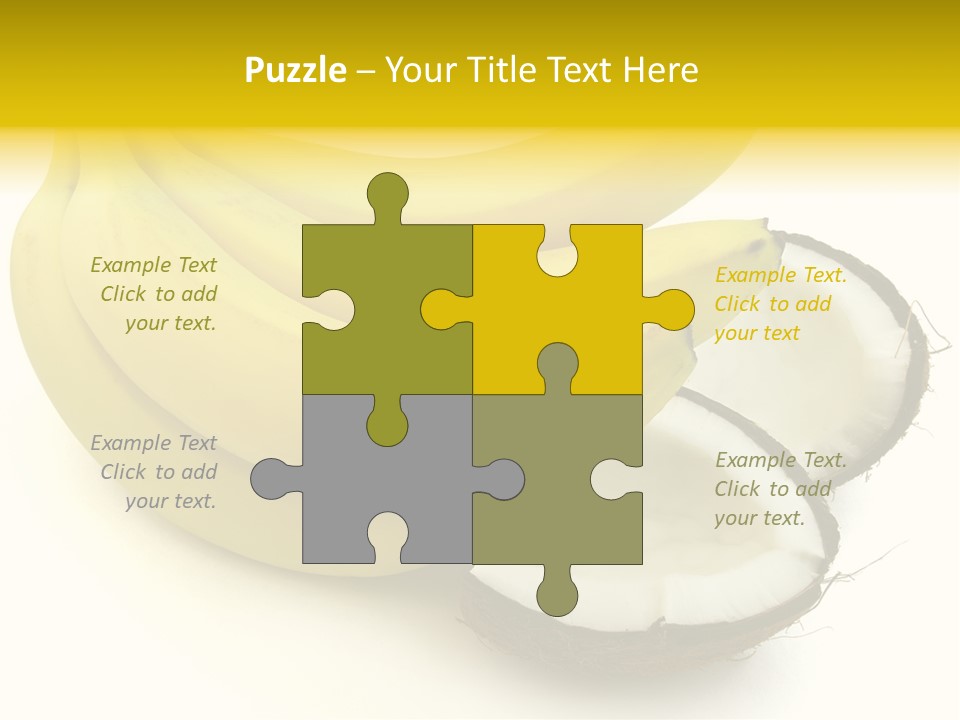 Fruit Tropical Nature PowerPoint Template