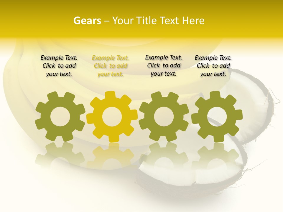 Fruit Tropical Nature PowerPoint Template