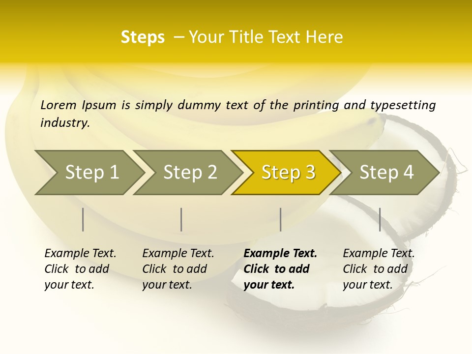 Fruit Tropical Nature PowerPoint Template