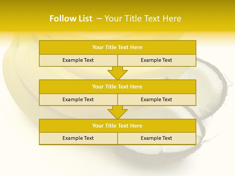 Fruit Tropical Nature PowerPoint Template