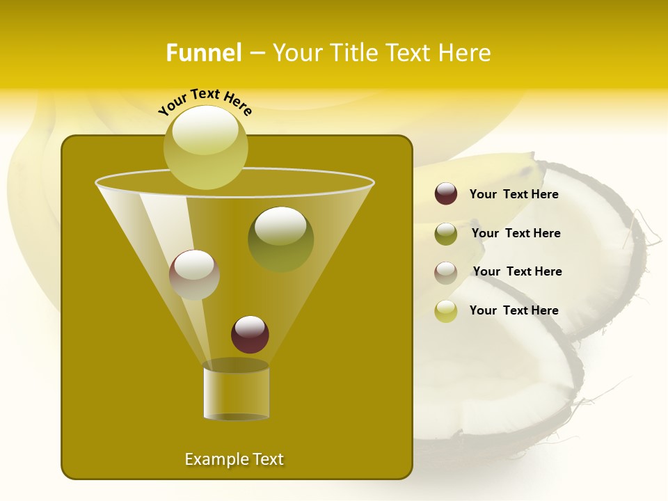 Fruit Tropical Nature PowerPoint Template