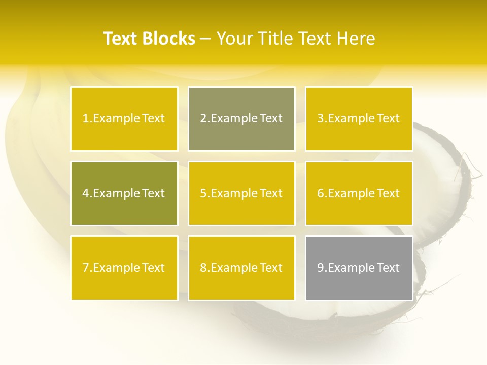 Fruit Tropical Nature PowerPoint Template