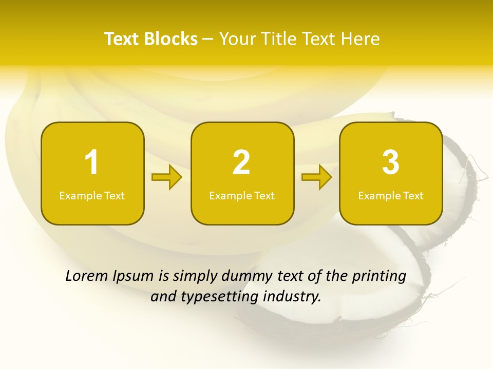 Fruit Tropical Nature PowerPoint Template