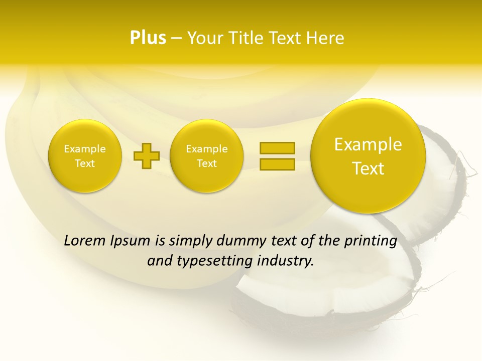Fruit Tropical Nature PowerPoint Template