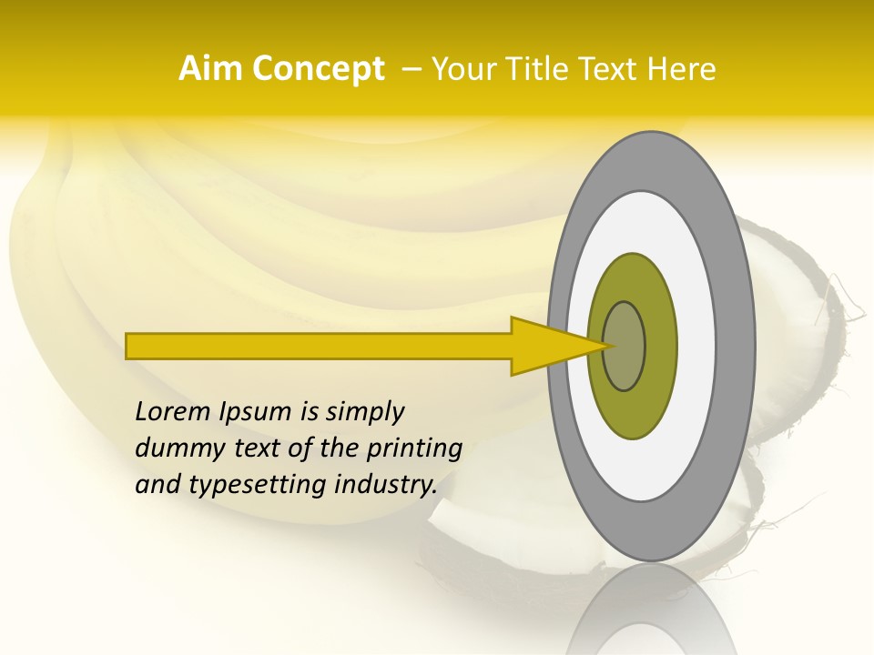 Fruit Tropical Nature PowerPoint Template