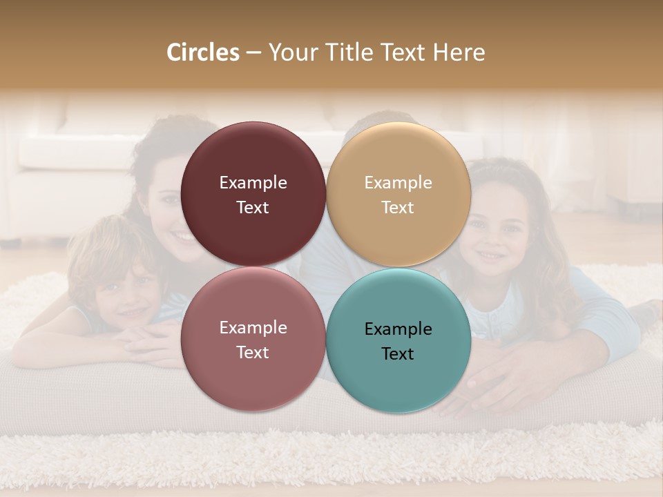 Portrait Lying House PowerPoint Template