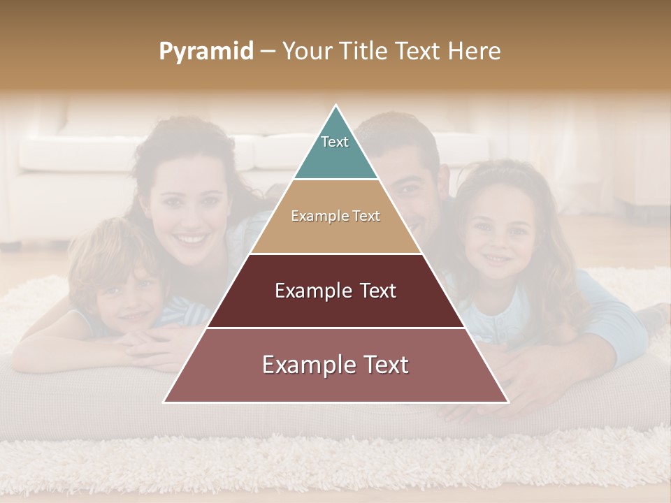 Portrait Lying House PowerPoint Template