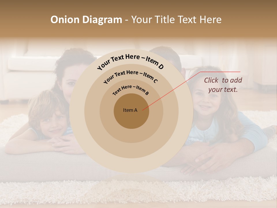 Portrait Lying House PowerPoint Template