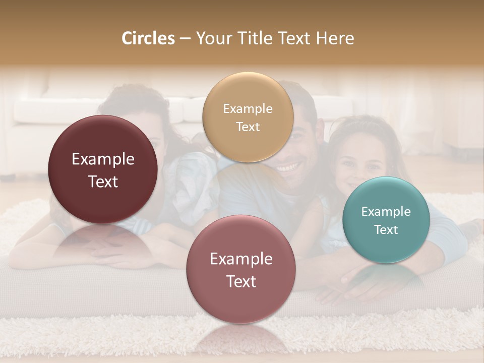 Portrait Lying House PowerPoint Template