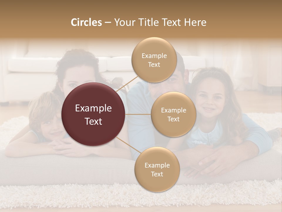 Portrait Lying House PowerPoint Template