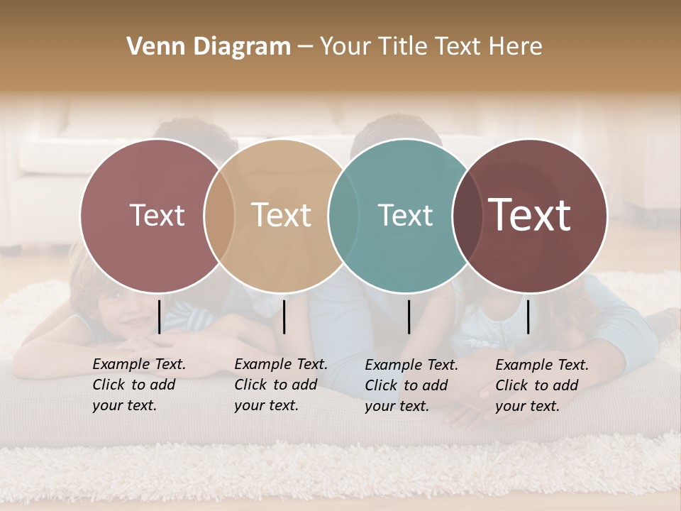 Portrait Lying House PowerPoint Template