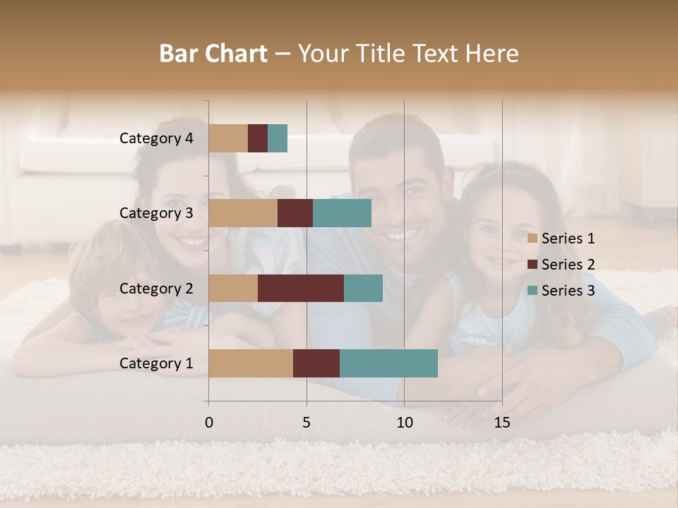 Portrait Lying House PowerPoint Template