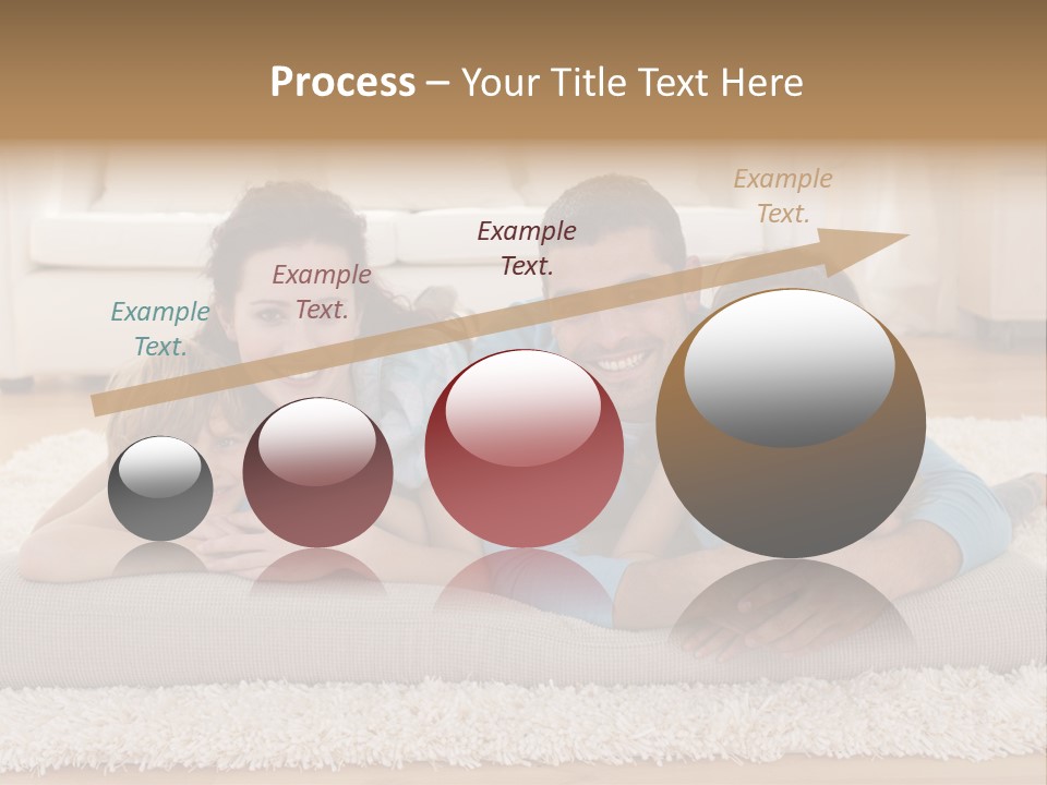 Portrait Lying House PowerPoint Template