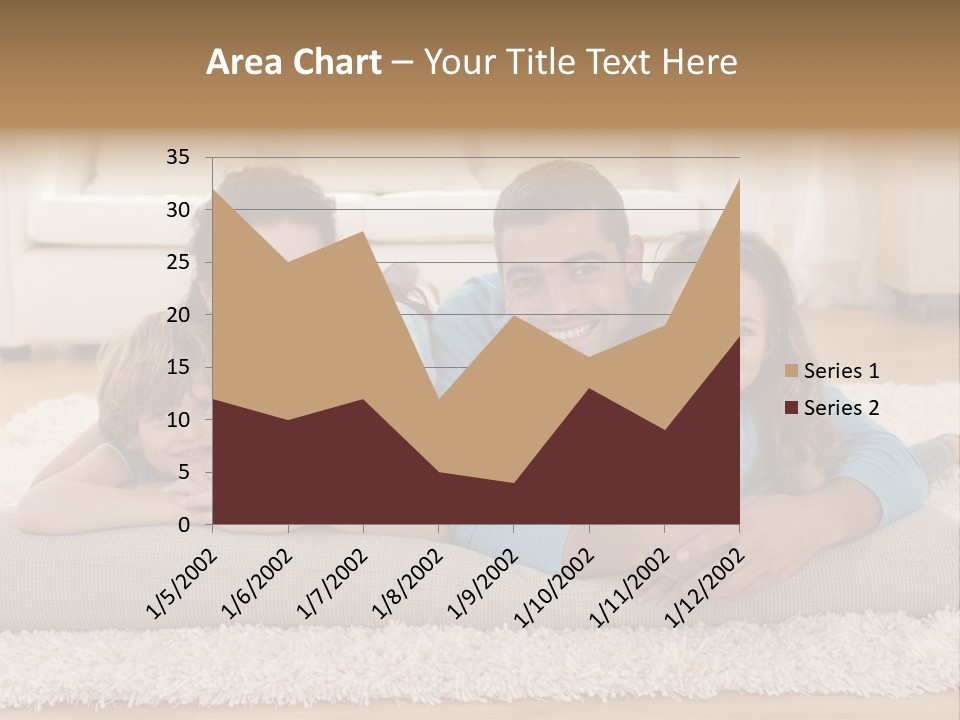 Portrait Lying House PowerPoint Template