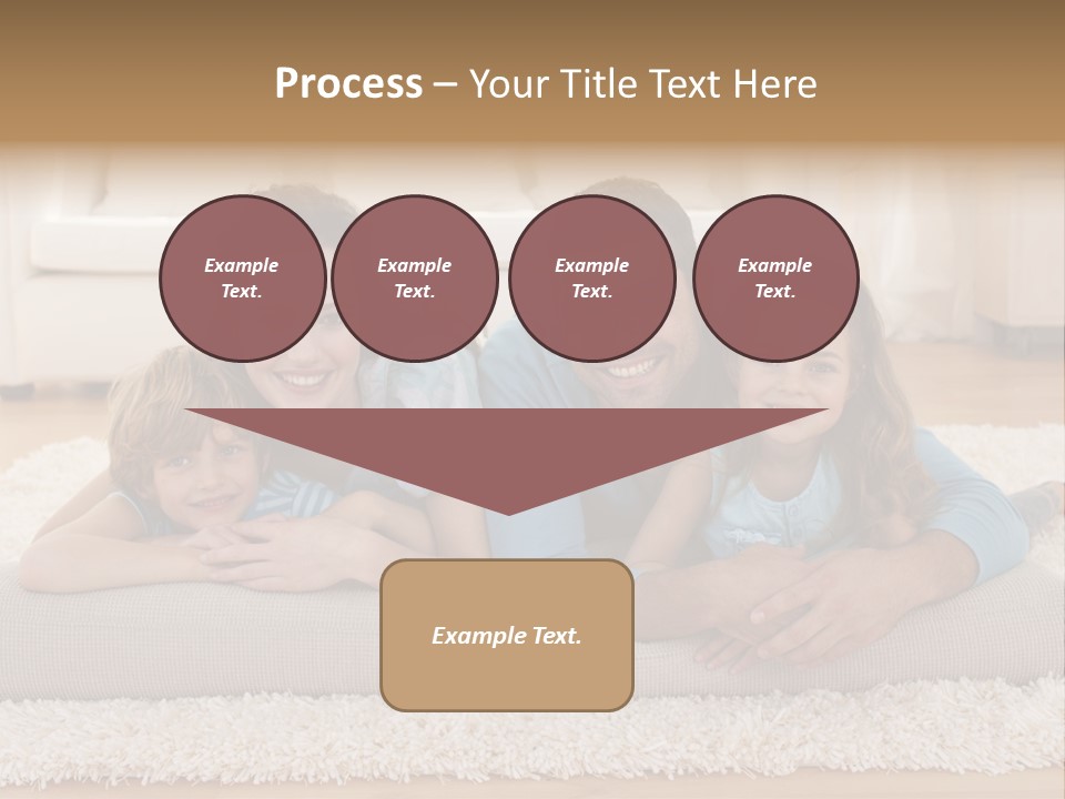 Portrait Lying House PowerPoint Template